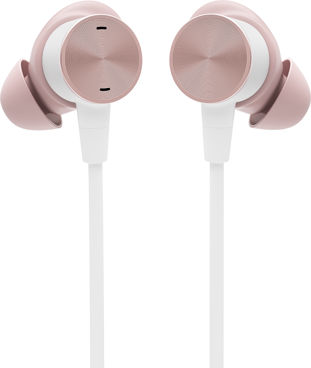 Купить Logitech Zone Wired Earbuds - Headset - im Ohr - kabelgebunden - 3,5 mm Stecker - Geräuschisolierung - rosé  - optimiert für UC (981-001135) в магазине wardena.ru