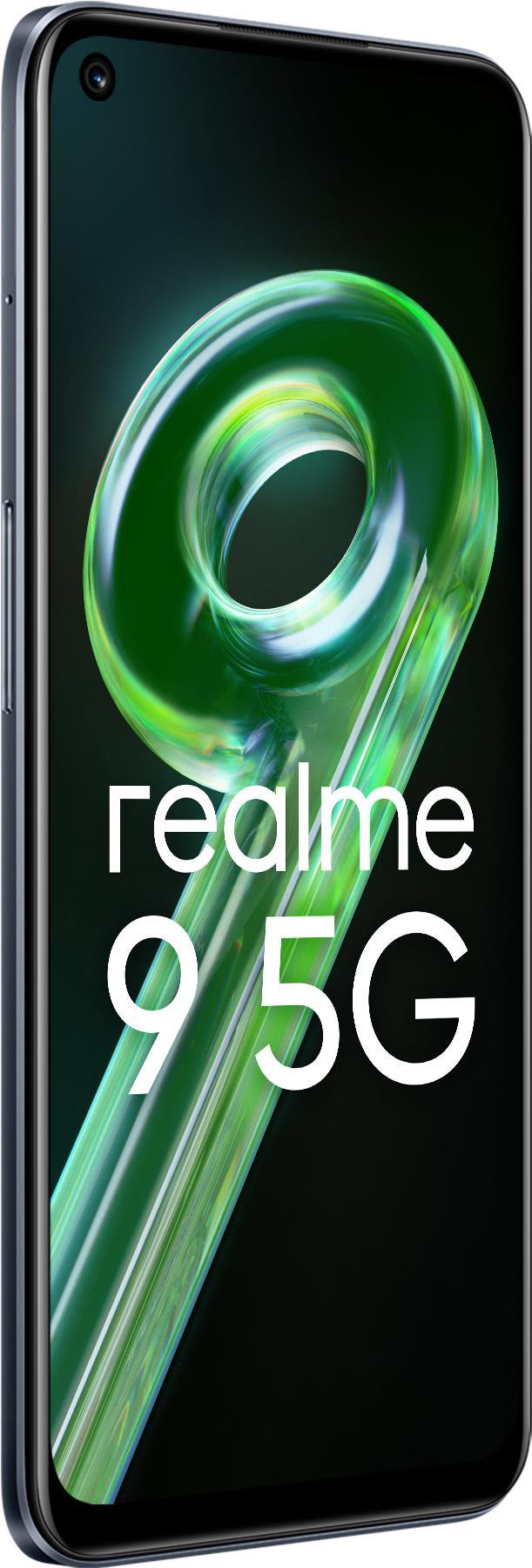 Купить realme 9 5G 16,8 cm (6.6" ) Android 12 USB Typ-C 4 GB 128 GB 5000 mAh Schwarz (6941399075542) в магазине wardena.ru