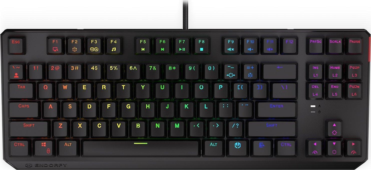 Купить GAMING-TASTATUR ENDORFY THOCK TKL KAILH BR RGB (EY5A002) в магазине wardena.ru