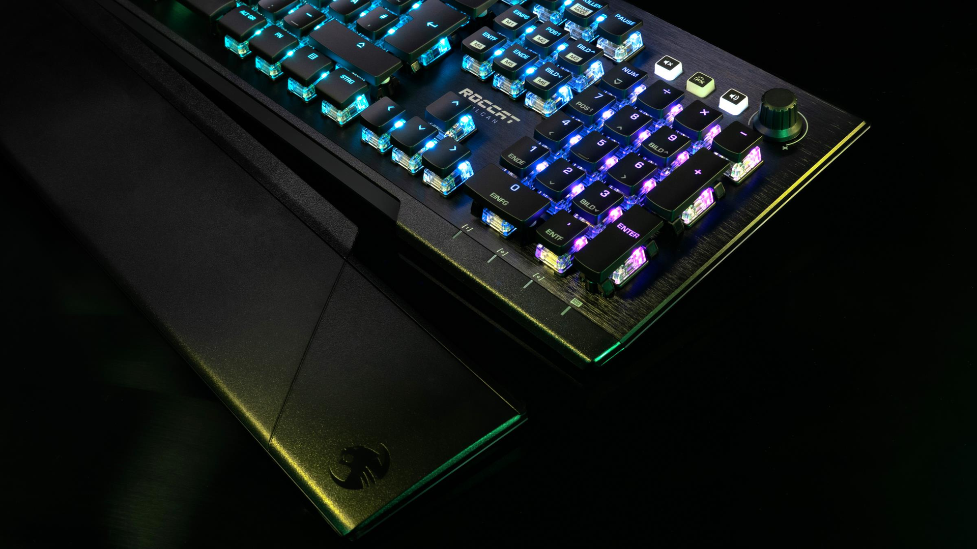 Купить ROCCAT Vulcan Pro - Volle Größe (100%) - USB - Optomechanischer Schlüsselschalter - RGB-LED - Schwarz (002170950000) в магазине wardena.ru