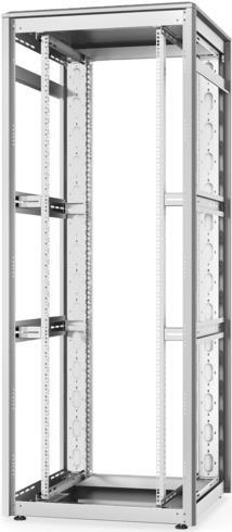 Купить Digitus Unique Series - Schrank offener Rahmen - Hellgrau, RAL 7035 - 42HE - 48,3 cm (19") (DN-31112) в магазине wardena.ru