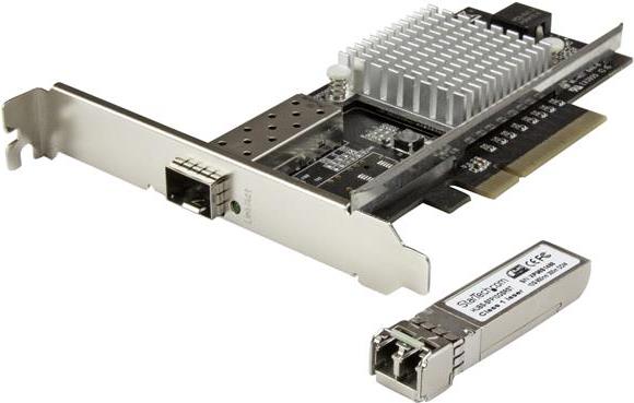 Купить StarTech.com 1 Port 10G SFP+ Glasfaser PCIe Netzwerkkarte - Intel Chip - St/St - PCI Express 10G NIC mit Multimode Empfänger - Netzwerkadapter - PCIe x8 - 10 GigE - 10GBase-SR - Schwarz - mit 10GBase-SR SFP+ transceiver (PEX10000SRI) в магазине wardena.ru