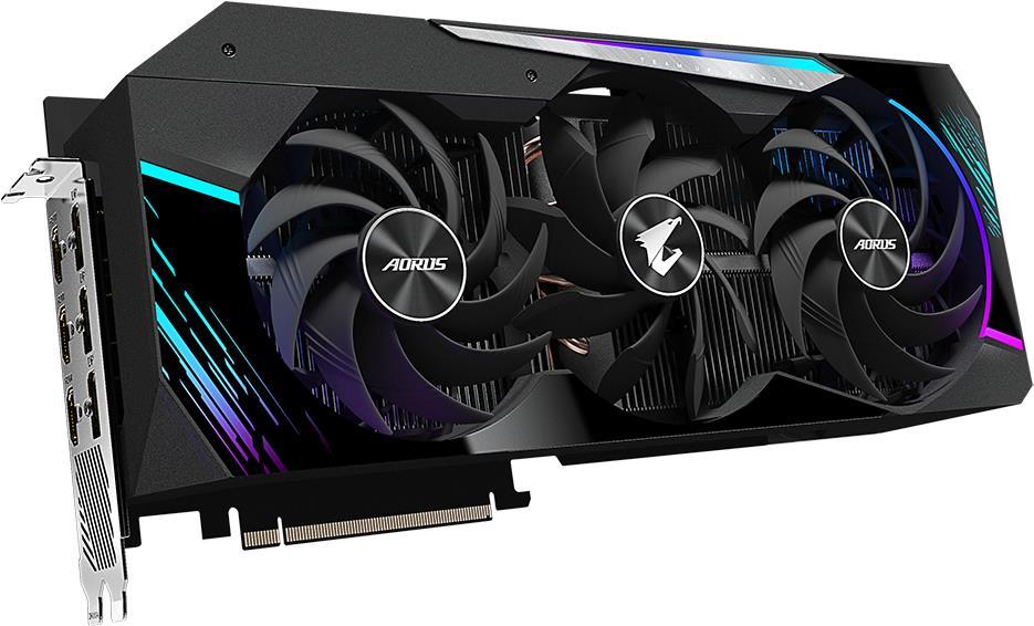 Купить Gigabyte AORUS GeForce RTX 3080 MASTER 10G (rev. 3.0) - Grafikkarten - GF RTX 3080 - 10 GB GDDR6X - PCIe 4.0 x16 - 3 x DisplayPort, 3 x HDMI (GV-N3080AORUS M-10GD 3.0) в магазине wardena.ru
