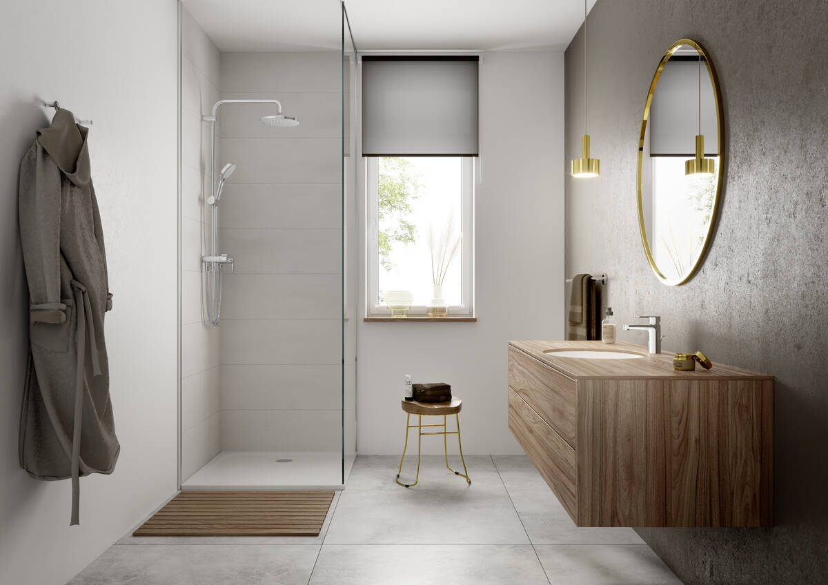 Купить Hansgrohe Vernis Blend Смеситель для душа однорычажный внешнего монтажа хром 71640000 в магазине wardena.ru