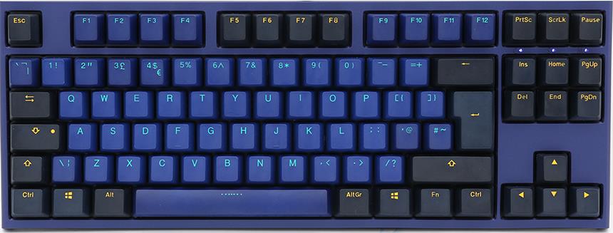 Купить Ducky One 2 Horizon TKL Tastatur USB Deutsch Schwarz - Blau (DKON1887-CDEPDZBBH) в магазине wardena.ru