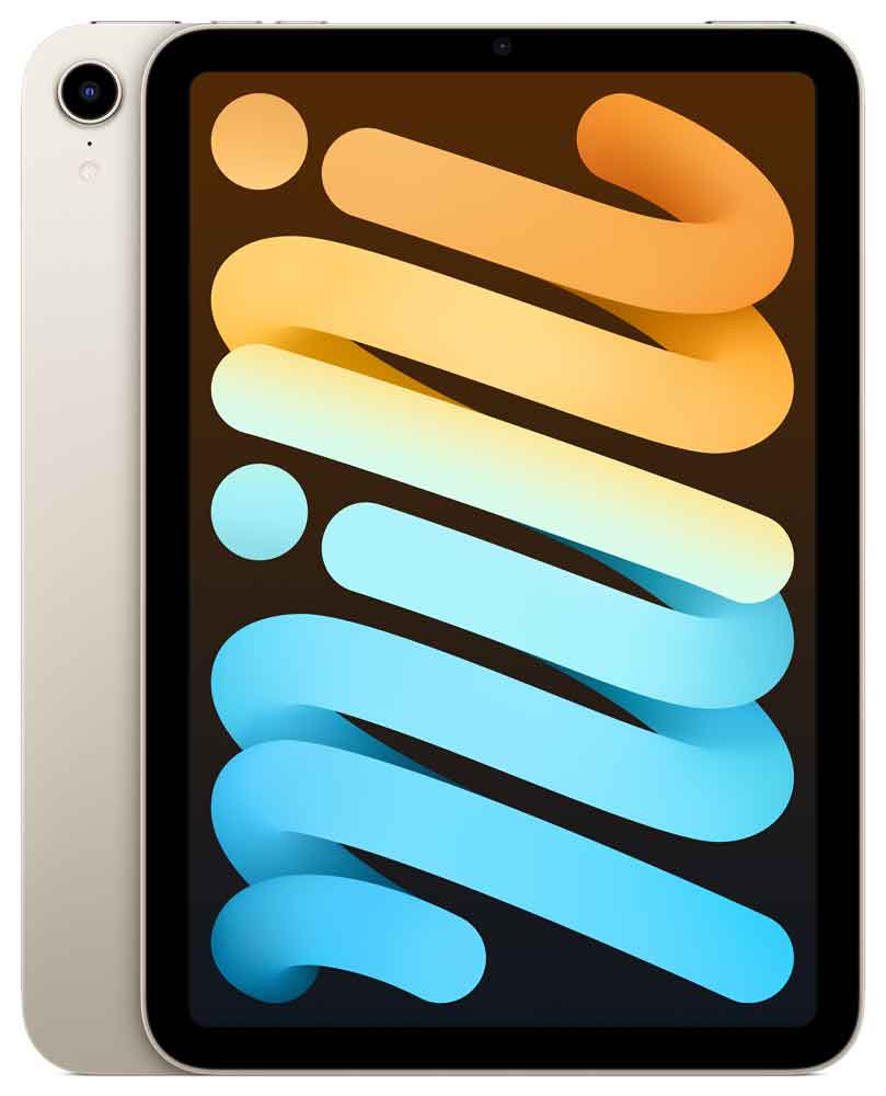 Купить Apple iPad mini Wi-Fi - 6. Generation - Tablet - 256GB - 21,1 cm (8.3") IPS (2266 x 1488) - starlight (MK7V3FD/A) в магазине wardena.ru