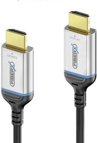 Купить FIBERX FX-I380-010 - 10m HDMI 8K Glasfaser Verbindungskabel HDMI v2.1 48Gbps für Auflösungen bis zu 8K UltraHD-2 60Hz schwarz (FX-I380-010) в магазине wardena.ru