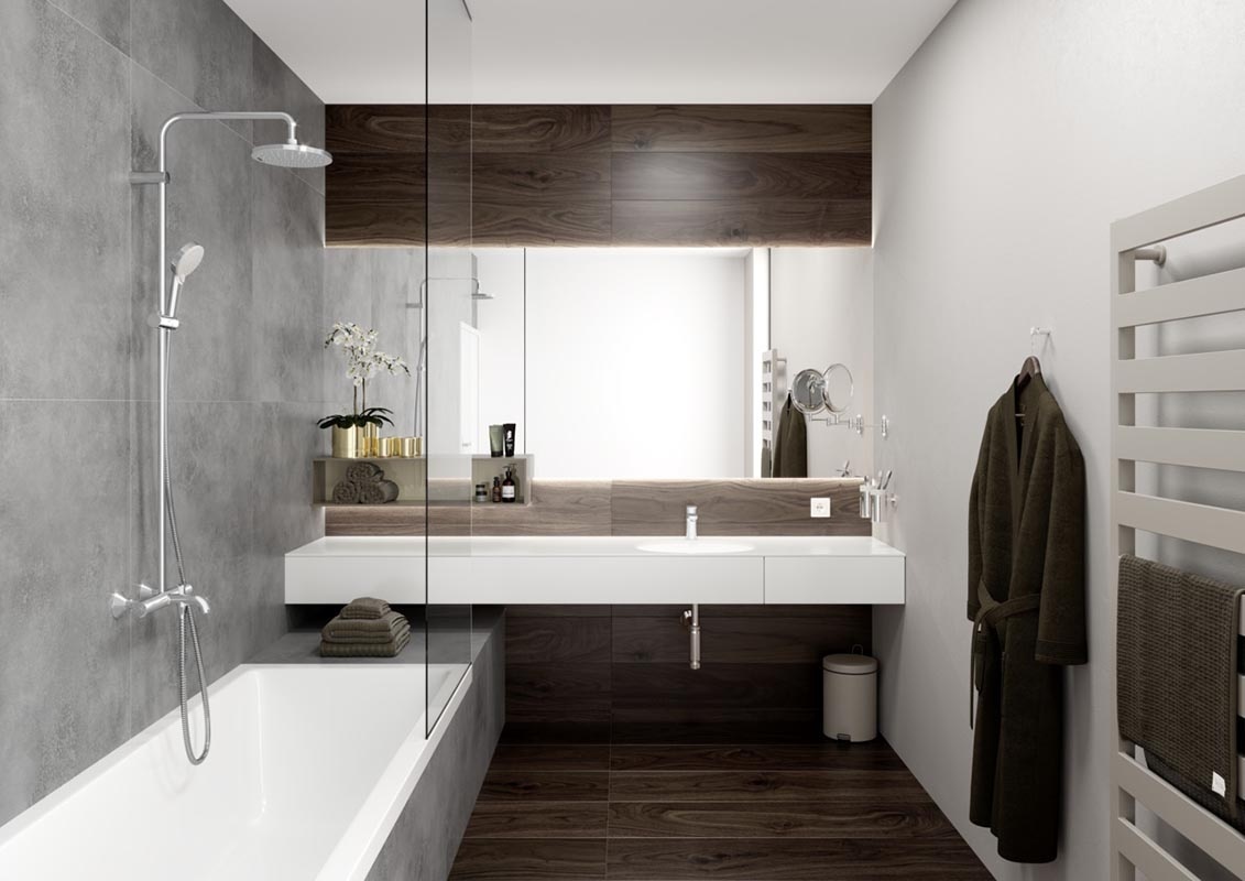 Купить Hansgrohe Vernis Blend Смеситель для раковины однорычажный 100 со сливным гарнитуром хром 71551000 в магазине wardena.ru