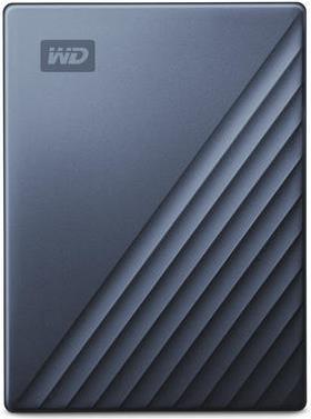 Купить WD My Passport Ultra WDBC3C0020BBL - Festplatte - verschlüsselt - 2TB - extern (tragbar) - USB3.0 (USB-C Steckverbinder) - 256-Bit-AES - Blau (WDBC3C0020BBL-WESN) в магазине wardena.ru