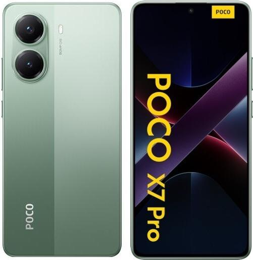 Купить Xiaomi POCO X7 Pro 16,9 cm (6.67") Dual-SIM 5G USB Typ-C 12/ 512 GB 6000 mAh Grün (61694) в магазине wardena.ru