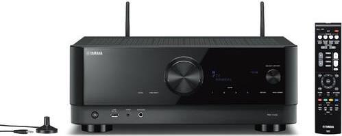 Купить Yamaha RX-V4A - 5.2 Kanäle - Surround - 115 W - 32-bit/384kHz - Polklemme - Verkabelt & Kabellos (RX-V4ABL) в магазине wardena.ru