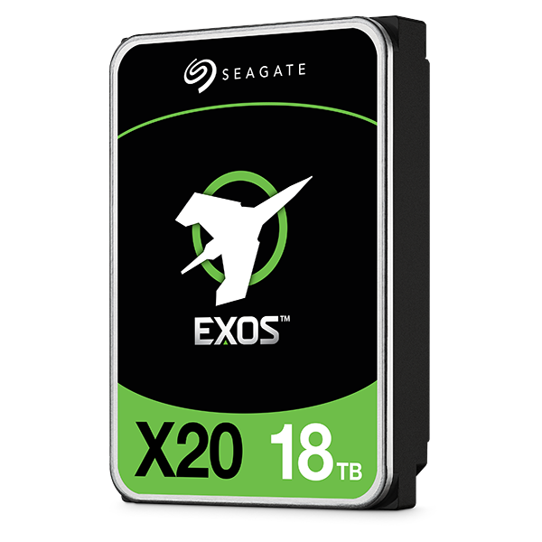 Купить Seagate Exos X20 ST18000NM001D - Festplatte - verschlüsselt - 18 TB - intern - SAS 12Gb/s - 7200 U/min - Puffer: 256 MB - Self-Encrypting Drive (SED) в магазине wardena.ru