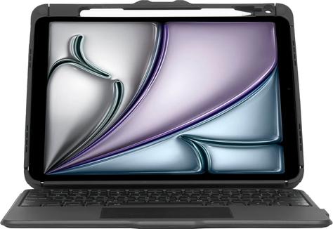 Купить Targus Versavu - Tastatur und Foliohülle (Keyboard-Koffer) - mit Trackpad - hinterleuchtet - kabellos - Bluetooth 5.0 - QWERTY - GB - Schwarz (THZ967UK) в магазине wardena.ru