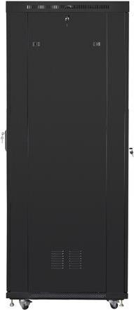 Купить Lanberg FF01-8037-23BL Rack 37U Freistehendes Gestell Schwarz (FF01-8037-23BL) в магазине wardena.ru