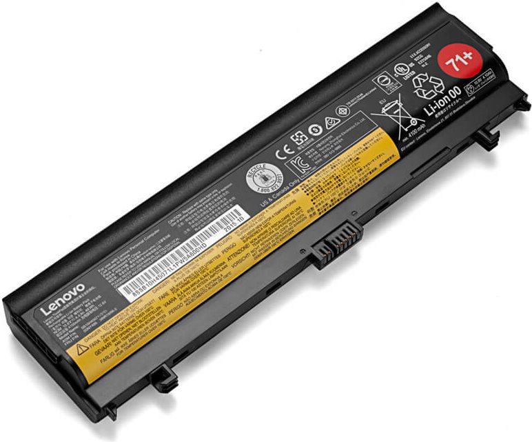 Купить Lenovo ThinkPad Battery 71+ - Laptop-Batterie - 1 x Lithium-Ionen 6 Zellen 48 Wh - für ThinkPad L560 20F1, 20F2, L570 20J8, 20J9, 20JQ, 20JR (4X50K14089) в магазине wardena.ru