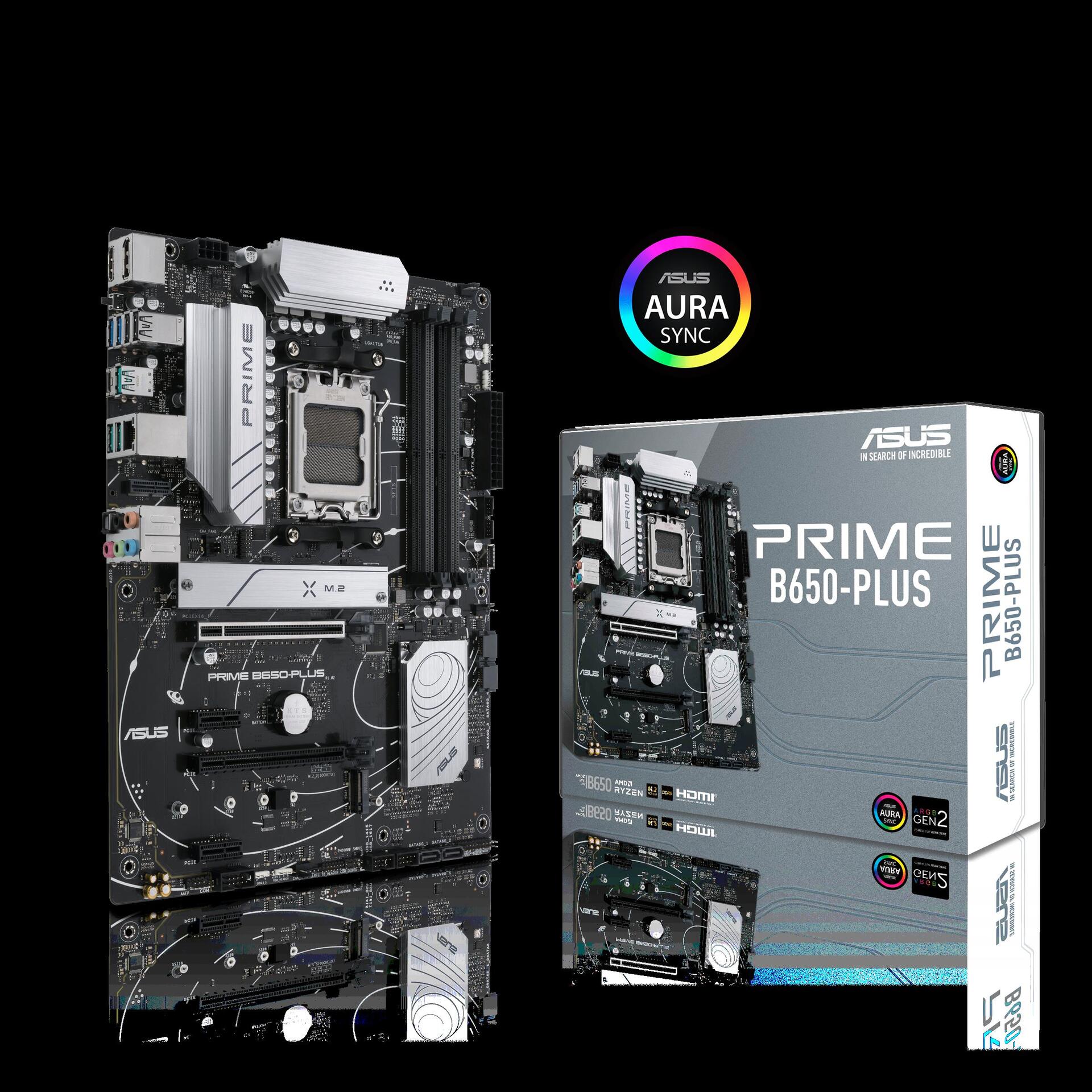 Купить ASUS Prime B650-Plus-CSM - Motherboard - LGA1700-Sockel - H610 Chipsatz - Onboard-Grafik (CPU erforderlich) - HD Audio (8-Kanal) (90MB1BS0-M0EAYC) в магазине wardena.ru