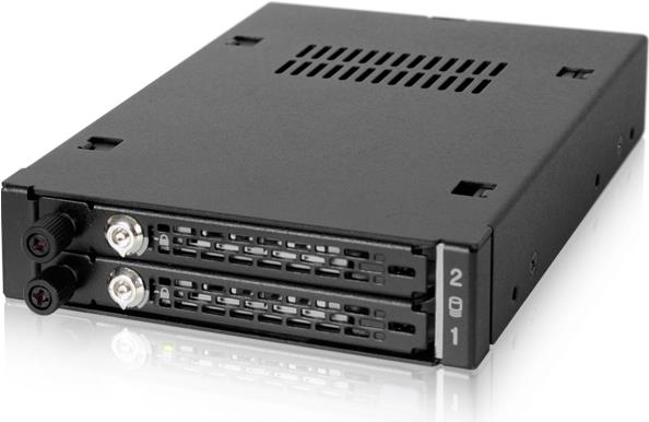 Купить ICY Dock ToughArmor EX MB492SKL-B - Mobiles Speicher-Rack - 2.5" (6.4 cm) - Schwarz (MB492SKL-B) в магазине wardena.ru