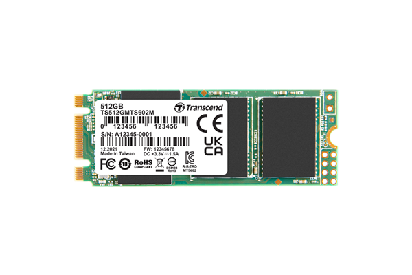 Купить Transcend MTS602M - SSD - 256 GB - intern - M.2 2260 (doppelseitig) (M.2 2260 (doppelseitig)) - SATA 6Gb/s (TS256GMTS602M) в магазине wardena.ru