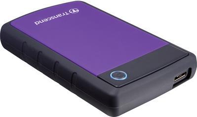 Купить Transcend StoreJet 25H3P - Festplatte - 4TB - extern (tragbar) - 6,4 cm (2.5") - USB3.0 - 256-Bit-AES - Violett (TS4TSJ25H3P) в магазине wardena.ru