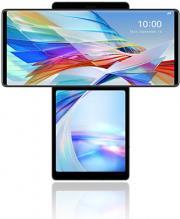 Купить LG Wing - 5G Smartphone - Dual-SIM - RAM 8 GB / Internal Memory 128 GB - microSD slot - OLED-Display - 6.8" - 2460 x 1080 Pixel - Triple-Kamera 64 MP, 13 MP, 12 MP - front camera 32 MP - Aurora Gray (LMF100EMW.ADEAAY) в магазине wardena.ru
