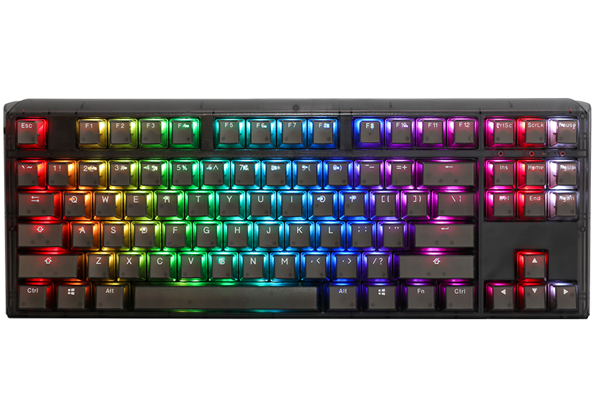 Купить Ducky One 3 Aura Black TKL Gaming Tastatur, RGB LED - MX-Red (US) (DKON2187ST-RUSPDABAAAC1) в магазине wardena.ru
