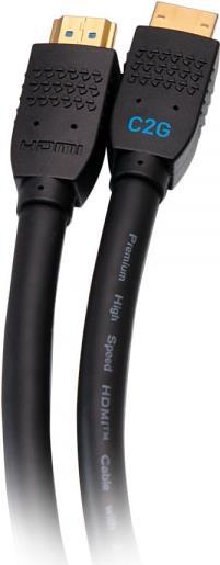 Купить C2G 50ft 1080p HDMI Cable - In-Wall CMG (FT4) Rated - Performance Series - Standard - HDMI-Kabel - HDMI männlich zu HDMI männlich - 15.2 m - Schwarz - 1080p-Unterstützung, 60 Hz (C2G10389) в магазине wardena.ru