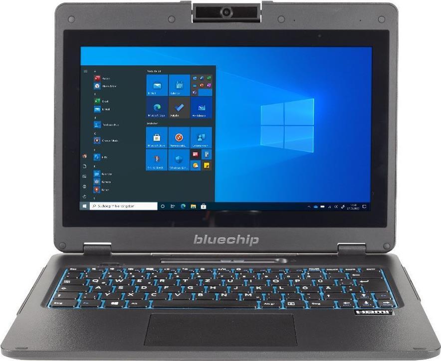 Купить bluechip TRAVELline L11W2 - Flip-Design - Pentium Silver N5000 / 1,1 GHz - Win 10 Pro 64-Bit - UHD Graphics 605 - 4GB RAM - 120GB SSD - 29,46 cm (11.6") IPS Touchscreen 1366 x 768 (HD) - Wi-Fi 5 LTE - kbd: Deutsch (88128 (881283) в магазине wardena.ru