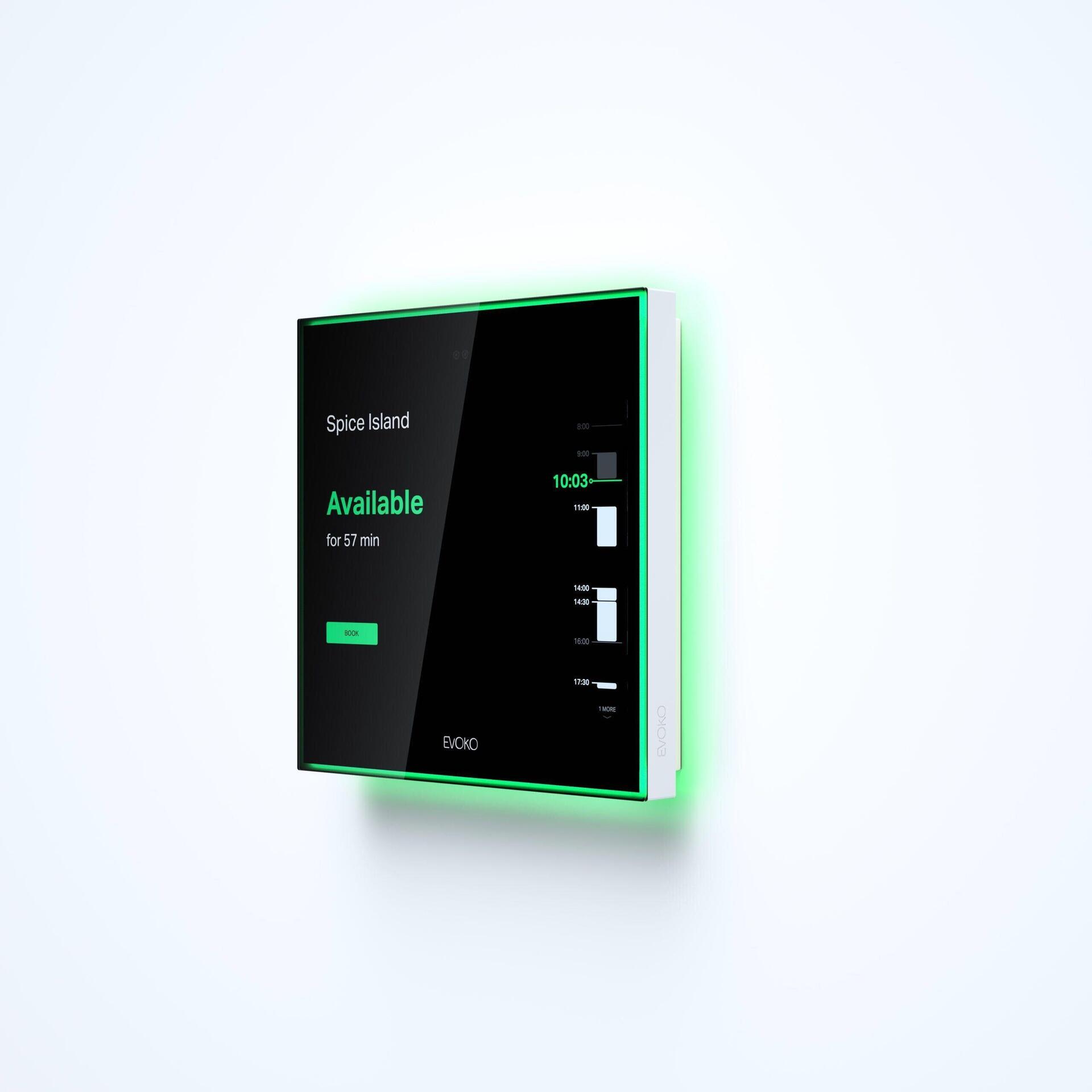 Купить Evoko Naso - Raummanager - kabellos, kabelgebunden - 802,11a/b/g/n/ac, NFC, Mifare, Bluetooth 4,2 LE, DESFire (ENX1001) в магазине wardena.ru