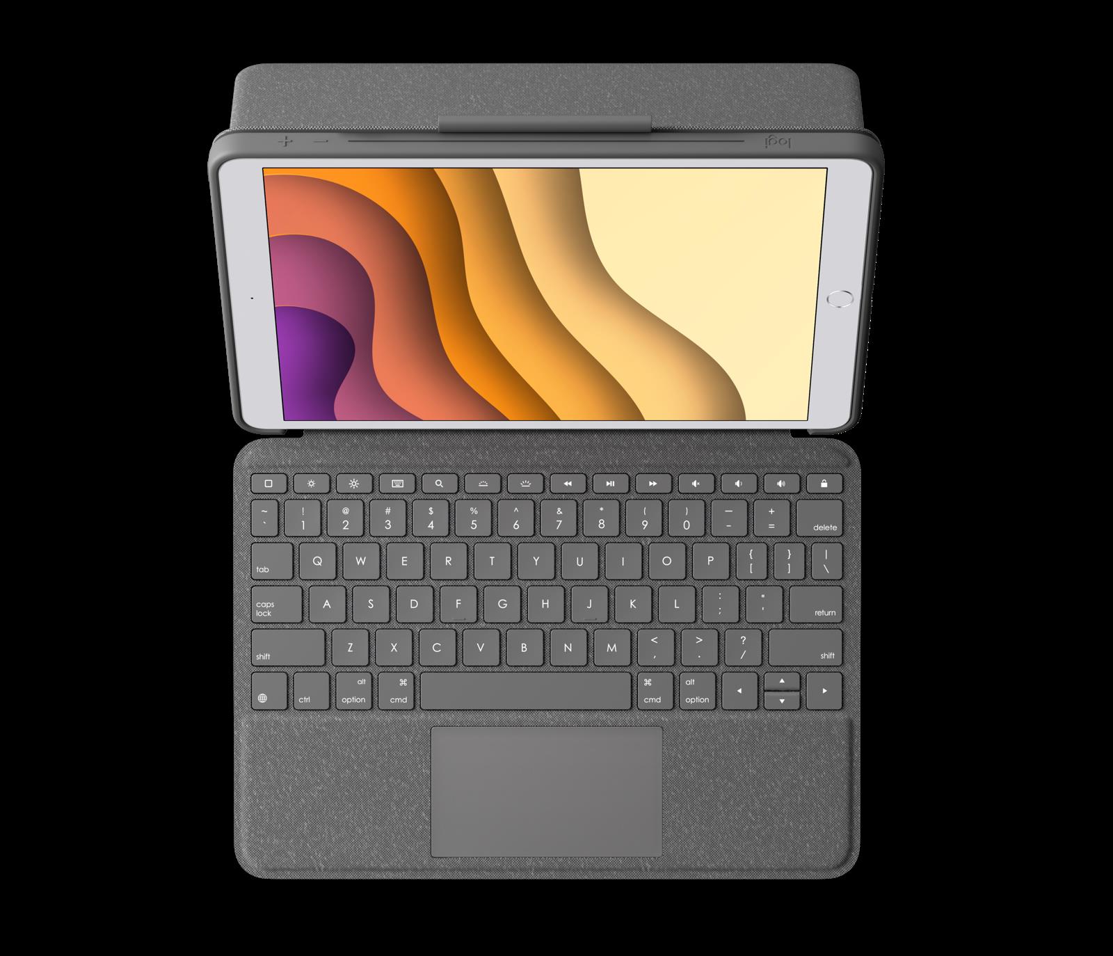 Купить Logitech Combo Touch für iPad Air (3. Generation) und iPad Pro 10.5" Tastatur-Case mit Trackpad, kabelloser Tastatur und Smart Connector-Technologie - Graphite (920-009640) в магазине wardena.ru