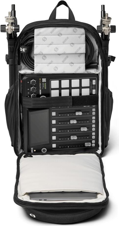 Купить Rode RØDE Backpack Rucksack Schwarz Alcantara, Polyester (BACKPACK) в магазине wardena.ru