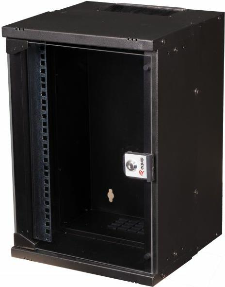 Купить Equip Eco Mount 10' Schrank - 09HE - 300X300mm - RAL9005 Schwarz (EWM-09-3030-B) в магазине wardena.ru