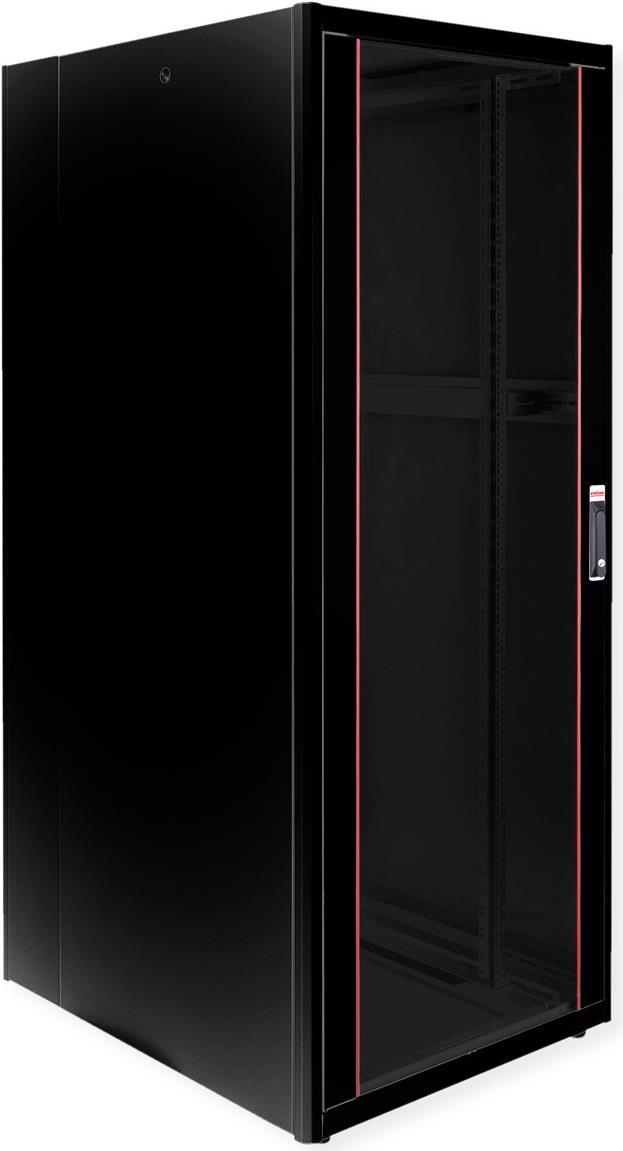 Купить ROLINE 19 Zoll Netzwerkschrank Basic 42 800x1000 BxT Glastür schwarz (26.21.0213) в магазине wardena.ru