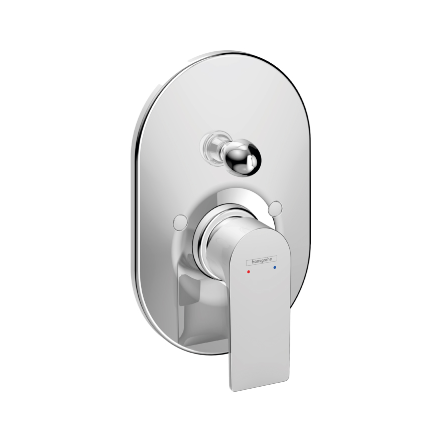 Купить Hansgrohe Rebris E Встраиваемый смеситель для ванны хром 72459000 в магазине wardena.ru