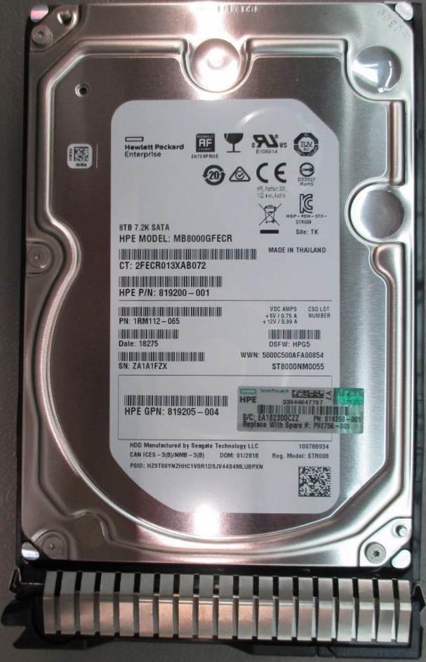 Купить SPS-DRV HDD 8TB 7.2K LFF 512e (P02758-001) в магазине wardena.ru