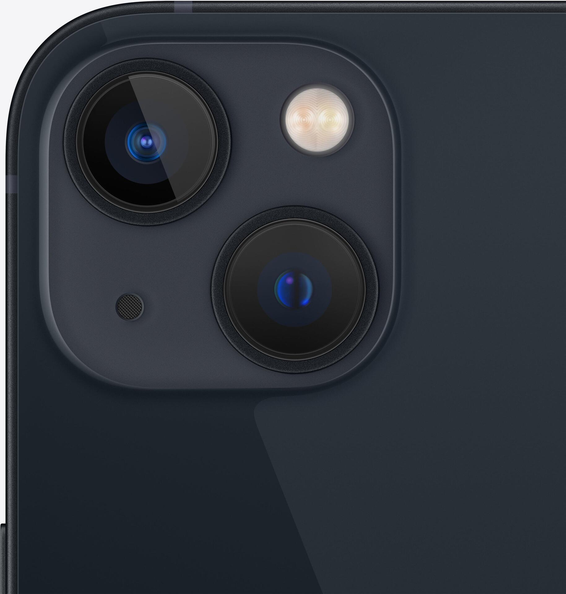 Купить Apple iPhone 13 - Smartphone - Dual-SIM - 5G NR - 128GB - 6.1" - 2532 x 1170 Pixel (460 ppi (Pixel pro" )) - Super Retina XDR Display - 2 x Rückkamera 12 MP Frontkamera - Midnight (MLPF3ZD/A) в магазине wardena.ru