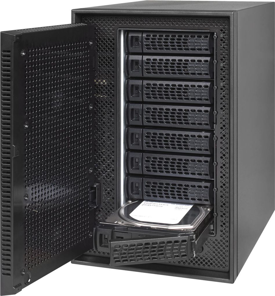 Купить NETGEAR ReadyNAS 628X - NAS-Server - 8 Schächte - 48 TB - SATA 6Gb/s - HDD 6 TB x 8 - RAID 0, 1, 5, 6, 10, JBOD - RAM 8 GB - 10 Gigabit Ethernet - iSCSI Support (RN628XE6-100NES) в магазине wardena.ru