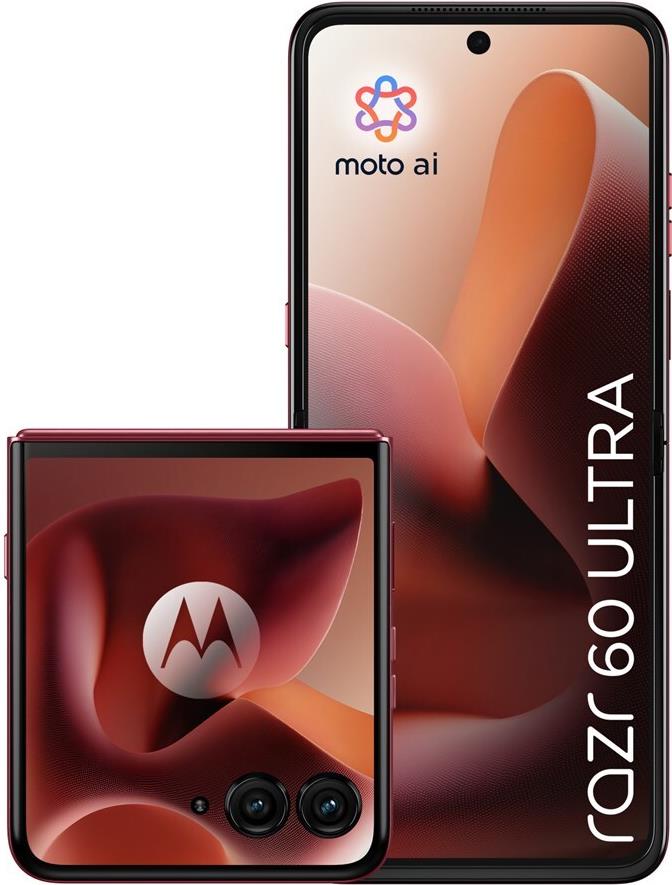 Купить Motorola razr 60 ultra 17,7 cm (6.96") Dual-SIM Android 15 5G USB Typ-C 16 GB 512 GB 4700 mAh Bordeaux (PB8R0008PL) в магазине wardena.ru