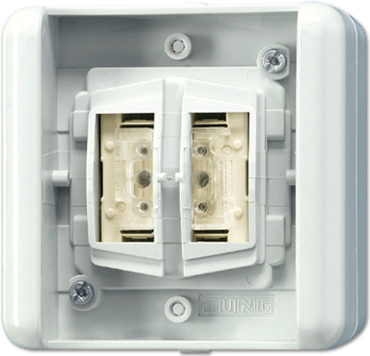 Купить Jung KNX Taster BA 2f. Tasterstellung 8472.01 LEDW (8472.01LEDW) в магазине wardena.ru